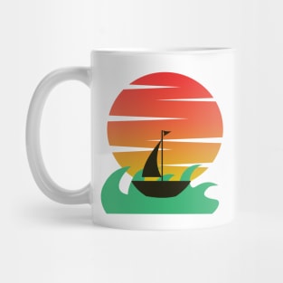 Sailing Into the Sunset Mug